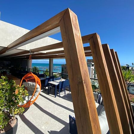 Flat Beira Mar Com Varanda Em Pôrto das Galinhas Екстериор снимка