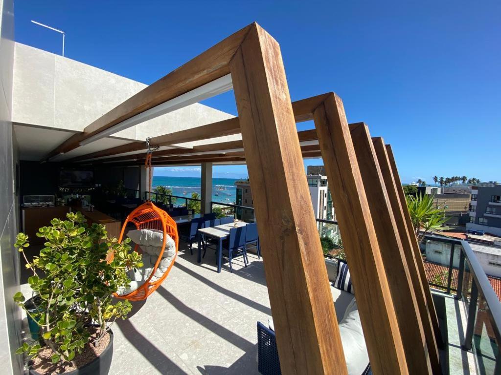 Flat Beira Mar Com Varanda Em Pôrto das Galinhas Екстериор снимка